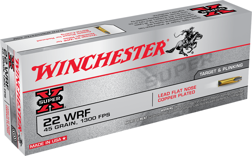 WINCHESTER RIMFIRE 22WRF 45GR FP
