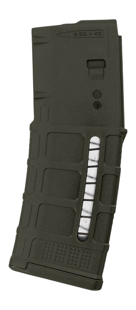 Magpul MAG556ODG PMAG Gen M3 Window 30rd 5.56x45mm/223Rem OD Green Polymer