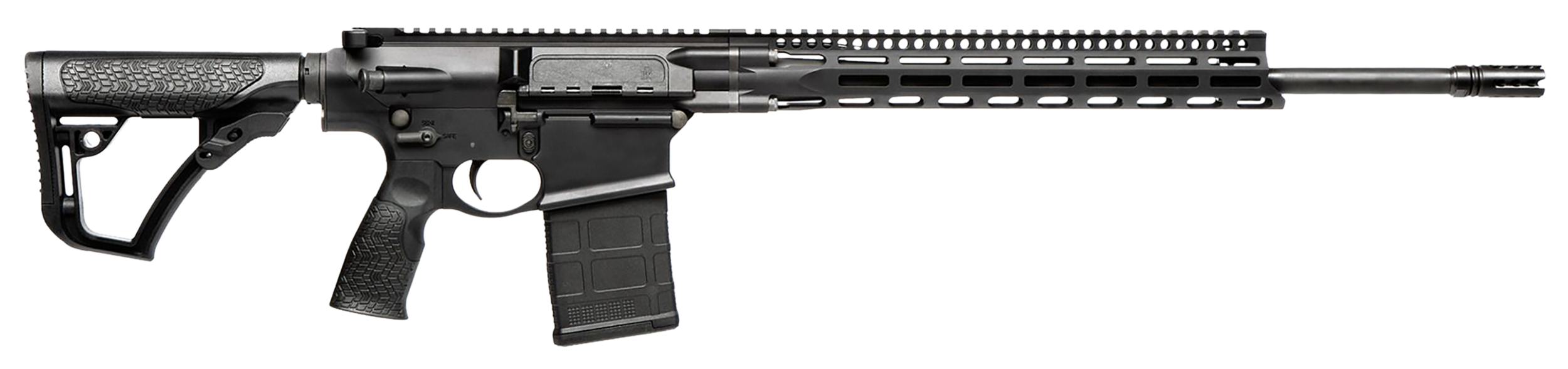 Daniel Defense 0216530063055 DD5 V5 *CA Compliant 6.5 Creedmoor 20" 10+1 Black Hard Coat Anodized 6 Position w/SoftTouch Overmolding Stock MLOK