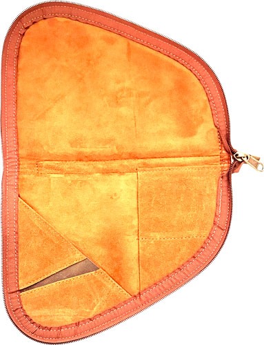 PALMETTO PISTOL CASE MEDIUM OX BLOOD-BROWN BUFFALO