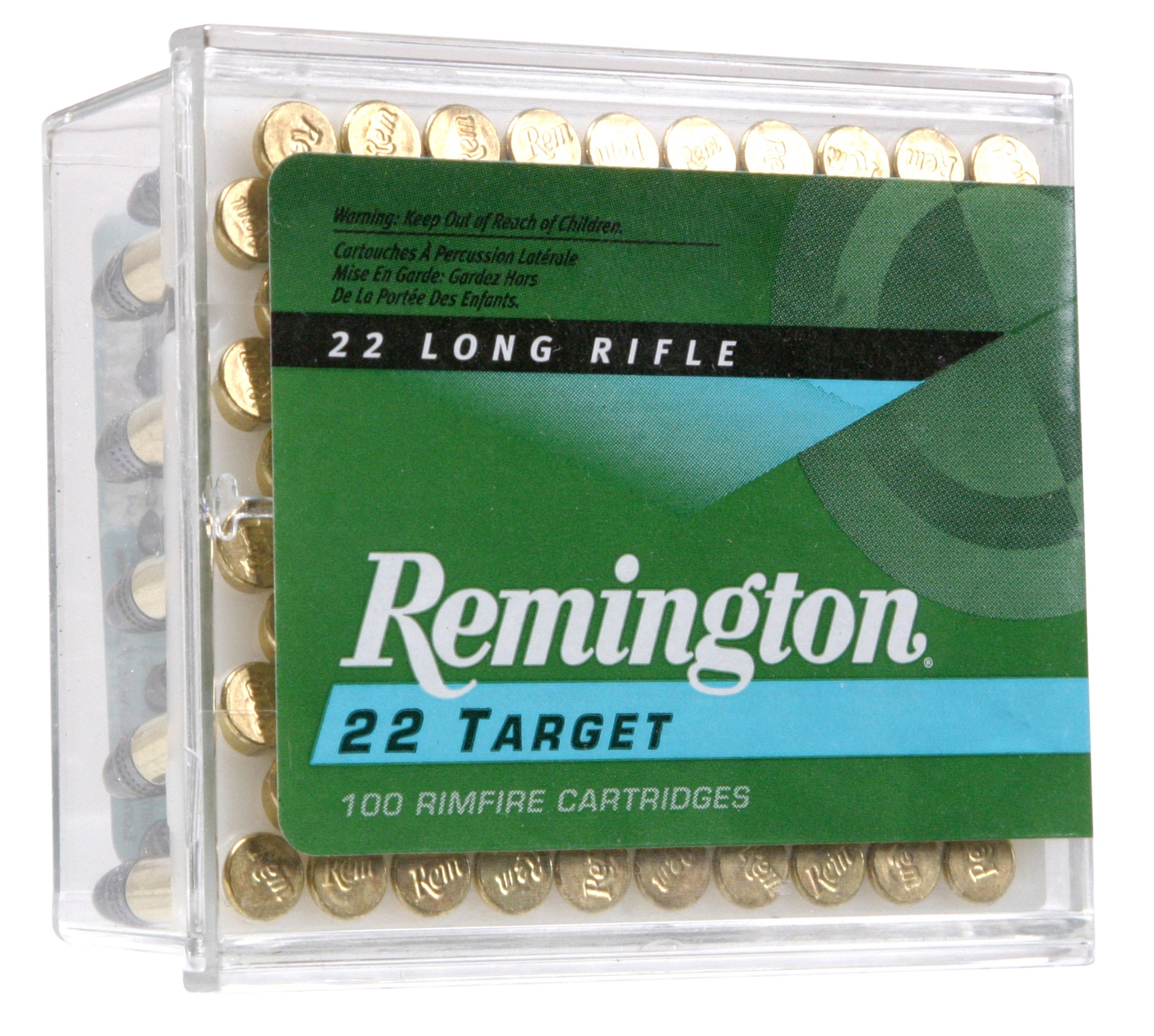 Remington Ammunition 21284 22 Target 22LR 40gr Round Nose 100 Per Box/50 Case