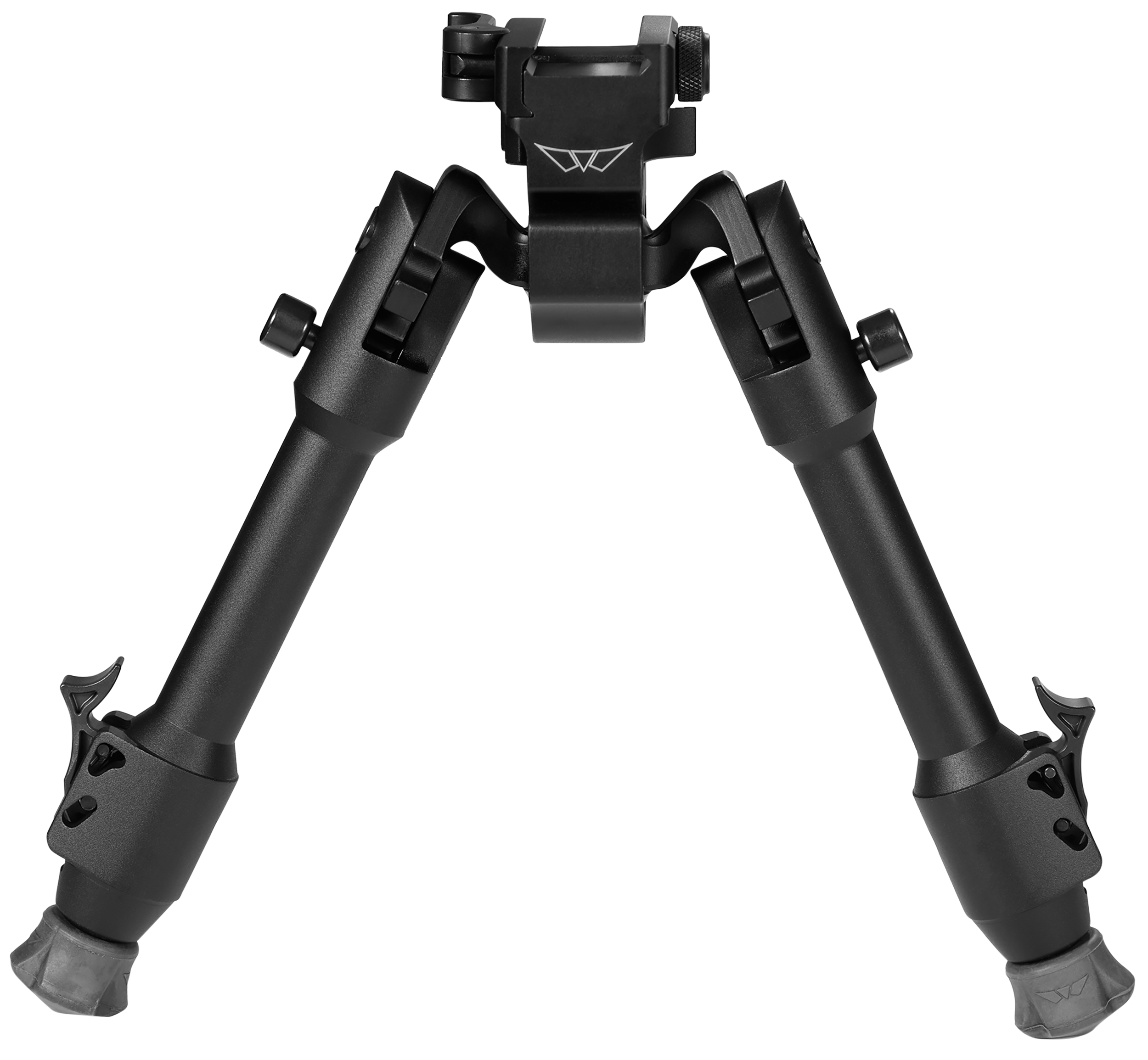 Warne 7901M Skyline Precision Bipod made of Matte Black Aluminum with Picatinny Rail Attachment Type, Rapid Leg Deployment, 22 Degree Cant, 44 Degree Pan & 6.90-9.10" Vertical Adjustment