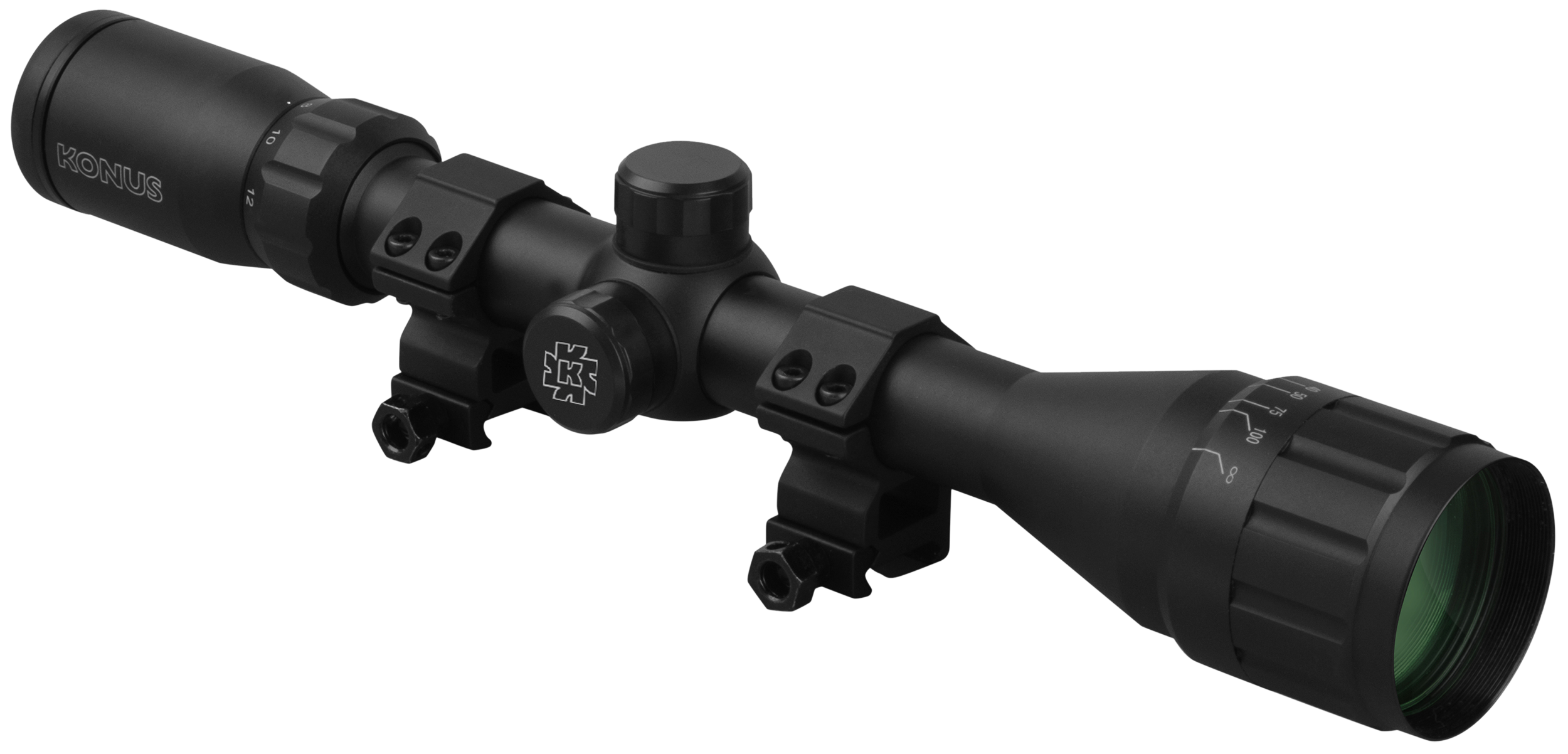 Konus 7353 Fighter  4-12x40mm Ballistic Reticle