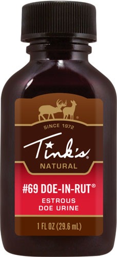 TINKS DEER LURE #69 DOE-IN-RUT 1FL OZ SQUIRT TOP BOTTLE