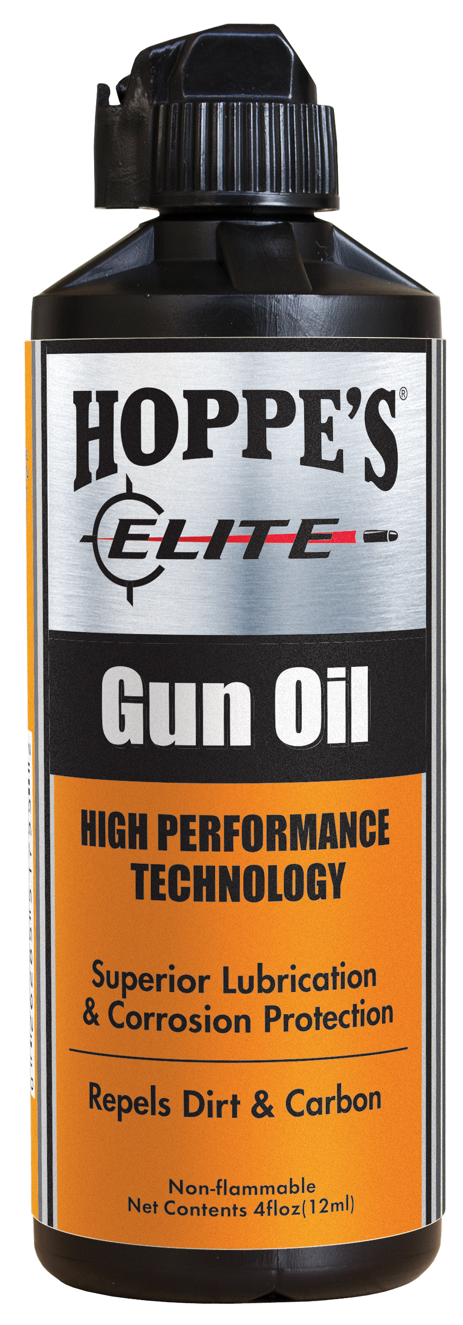 Hoppe's GO4 Elite Gun Oil Lubricates And Prevents Corrosion 4 oz. Squeeze Bottle