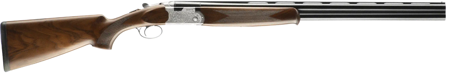Beretta USA J686F1230 686 Silver Pigeon I 12 Gauge 3" 2rd 30" Blued Over/Under Vent Rib Barrel,  Silver Engraved Receiver, Fixed Grade II Walnut Wood Stock, Right Hand