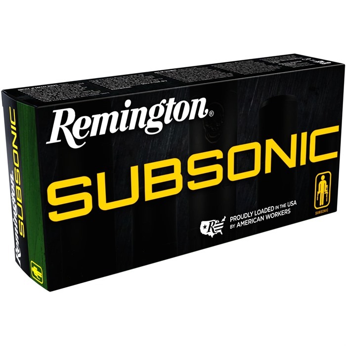 Remington Subsonic 360 Buckhammer 250gr Bonded HP 20rd Box