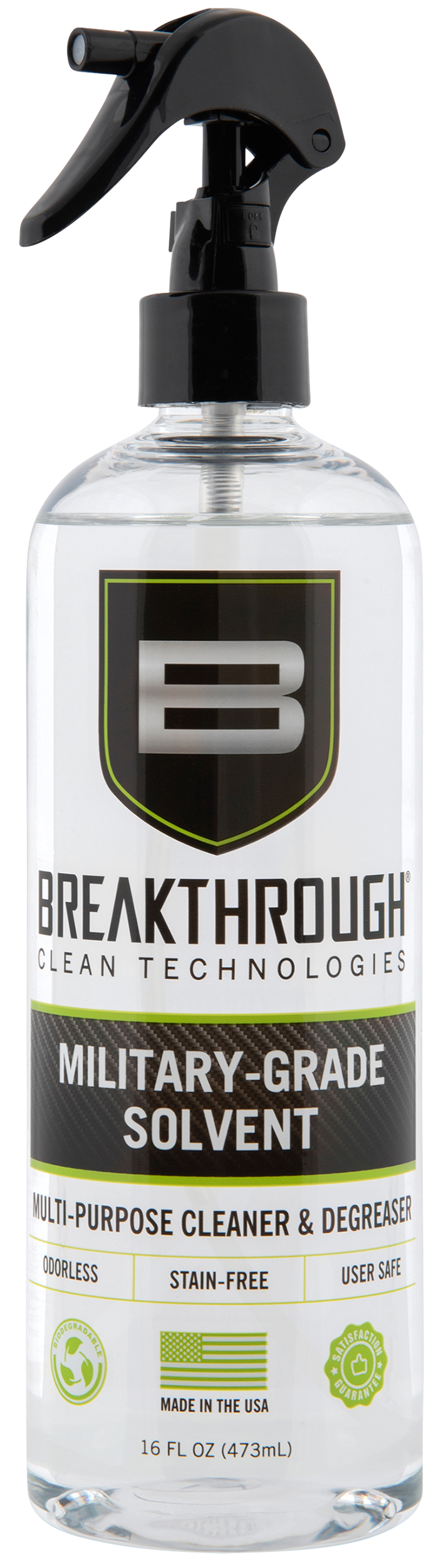 Breakthrough Clean BTS16OZ Military Grade Solvent 16 oz Trigger Spray