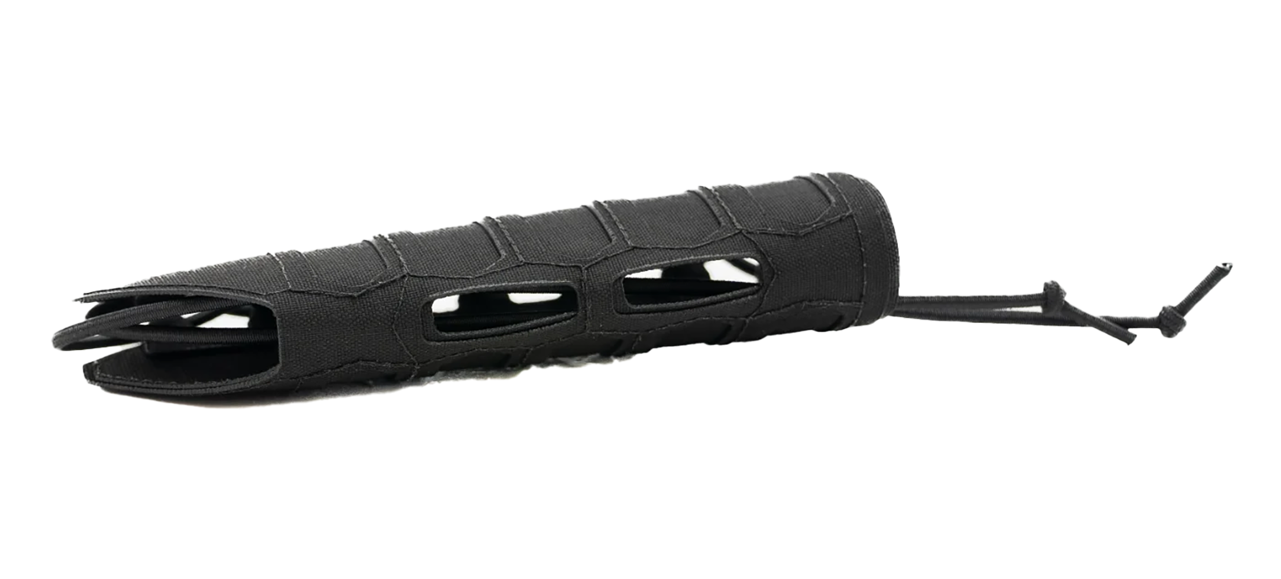 Cole-tac HG201 SD Handguard Wrap W/ Slots Black Squadron 6.5" Long