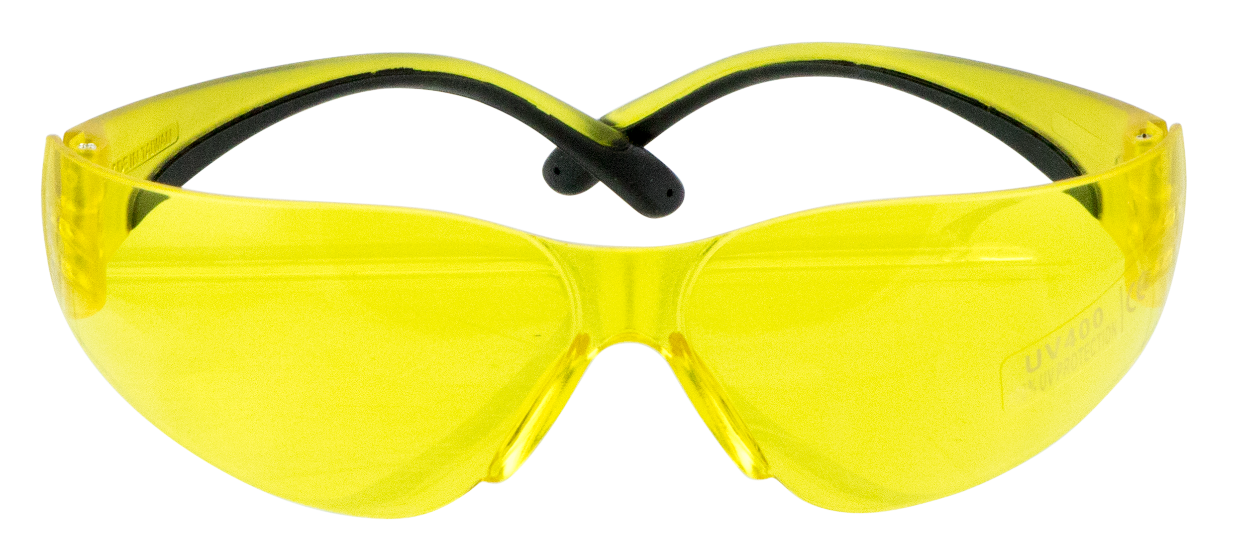 Walker's GWPYWSGYL Sport Glasses Clearview Youth Yellow Lens Polycarbonate Yellow Frame