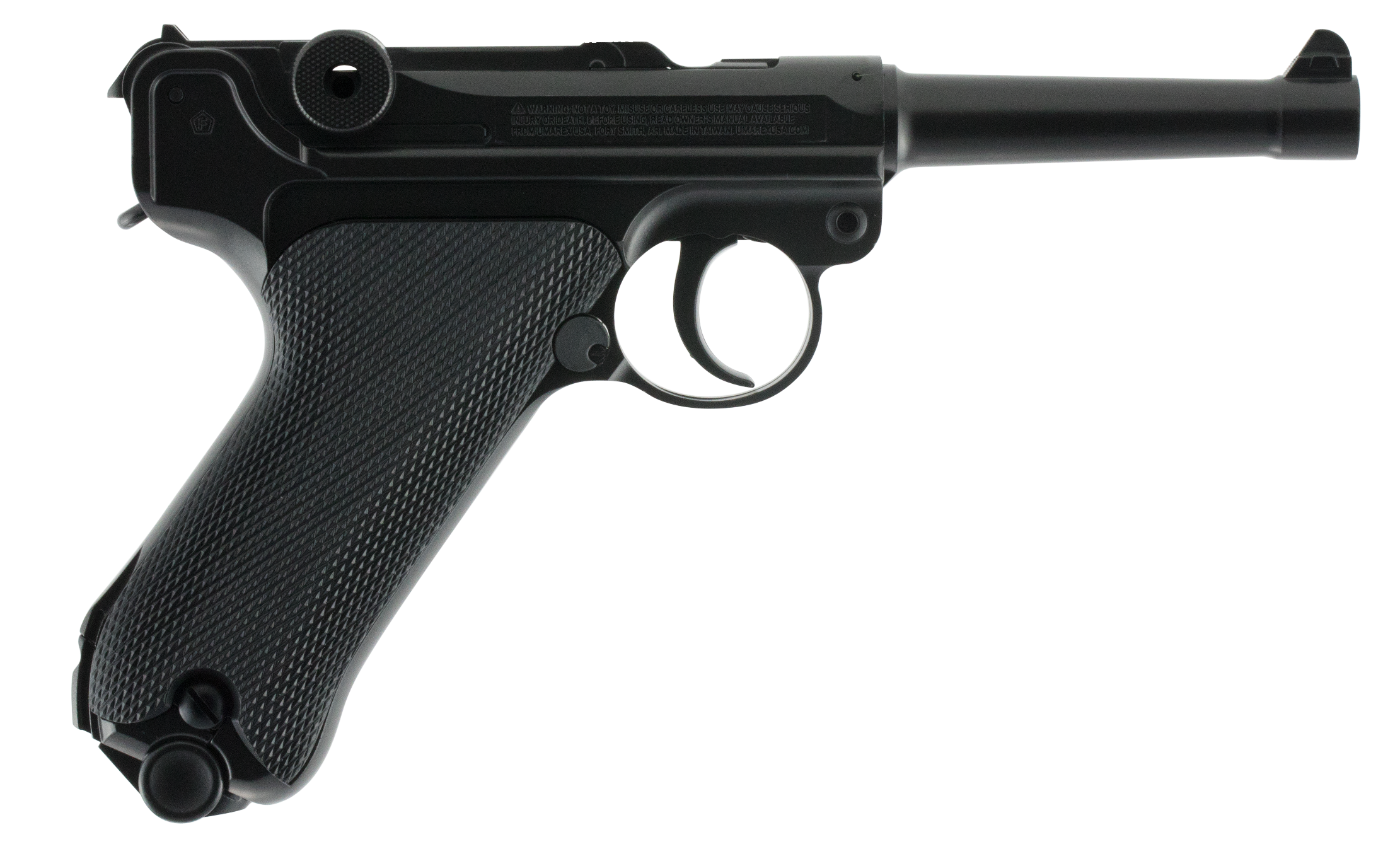 Umarex 2251800 Legends P.08 CO2 177 BB 21+1 4.60" Black Polymer Grips