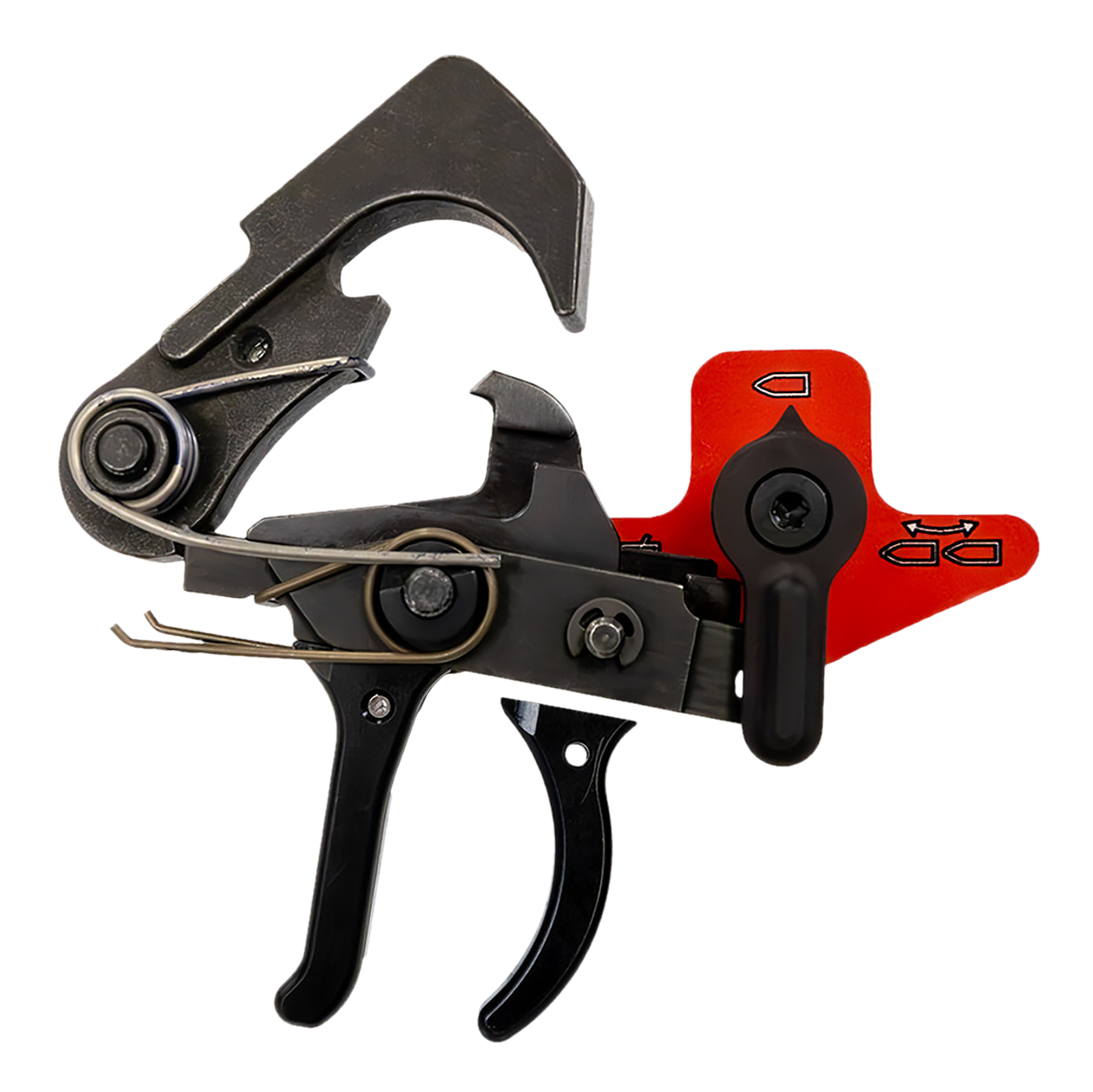 Franklin Armory 0050631BLK Binary AR-Elite Black Curved Trigger Fits AR-Platform