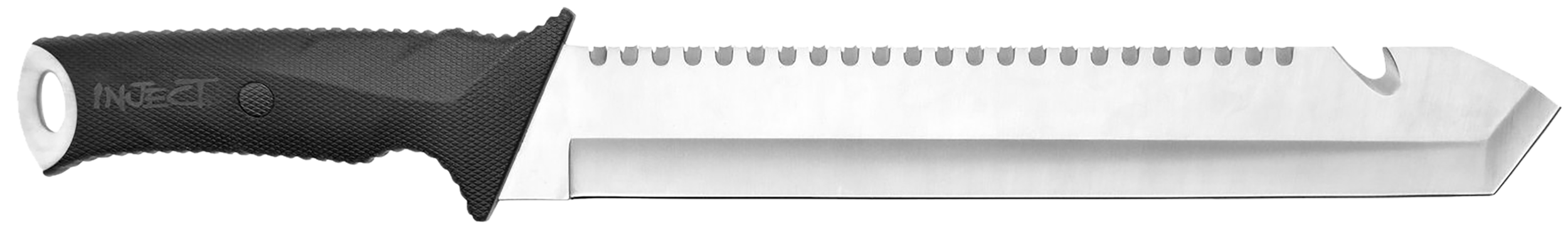 Camillus 19818 Carnivore  12" Silver Ti Bonded 440 SS Blade, Camo ABS Handle, 18" Long  Includes Sheath