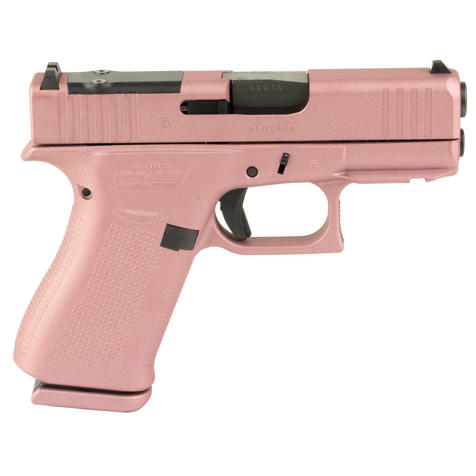 GLOCK 43X 9MM 10RD MOSK PLUSH PINK