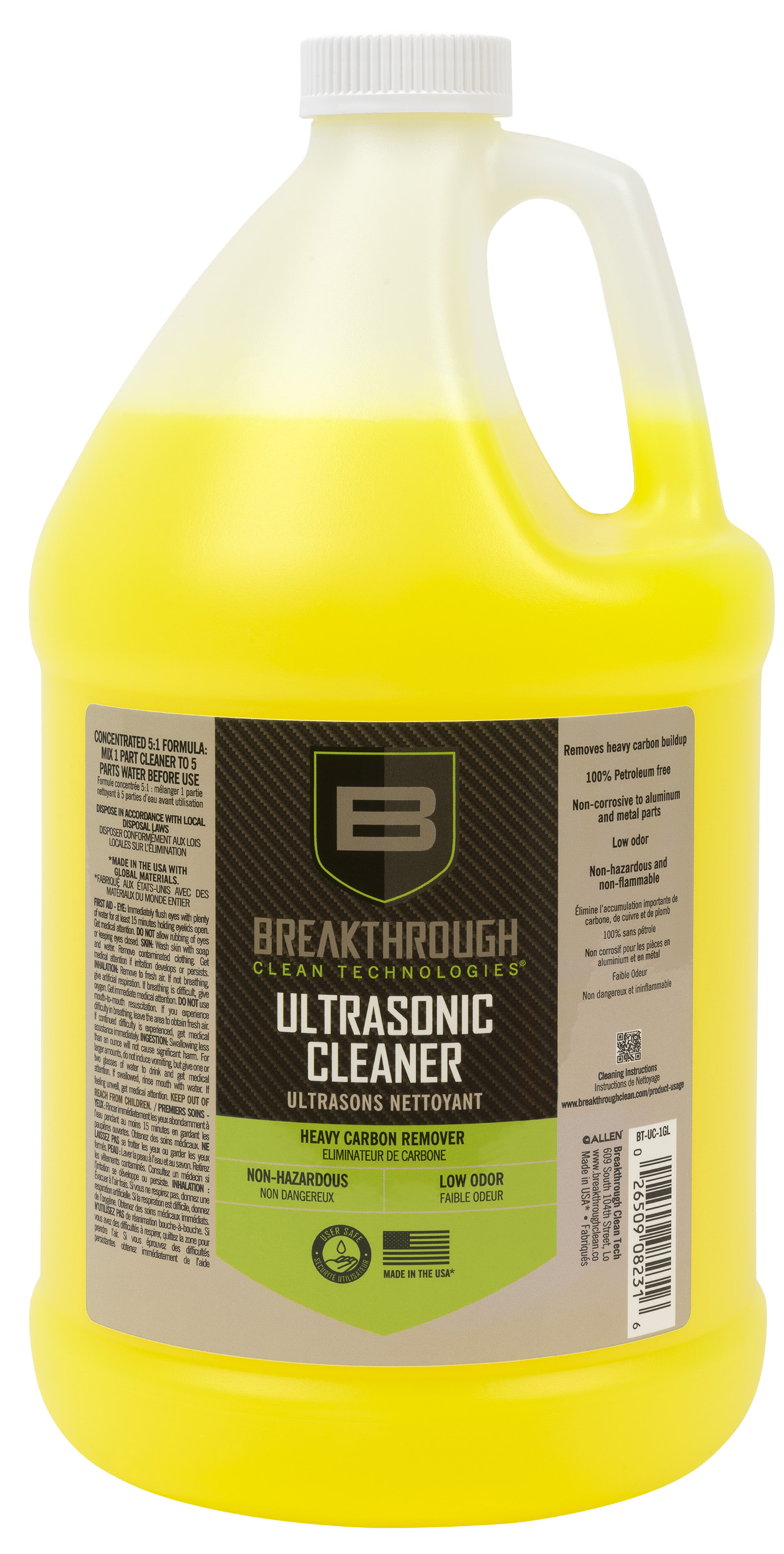 Breakthrough Clean BTUC1GL Ultrasonic Cleaner Concentrate