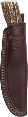 BROWNING KNIFE NON-TYPICAL FIXED 3.75" STAG HANDLES BOX*