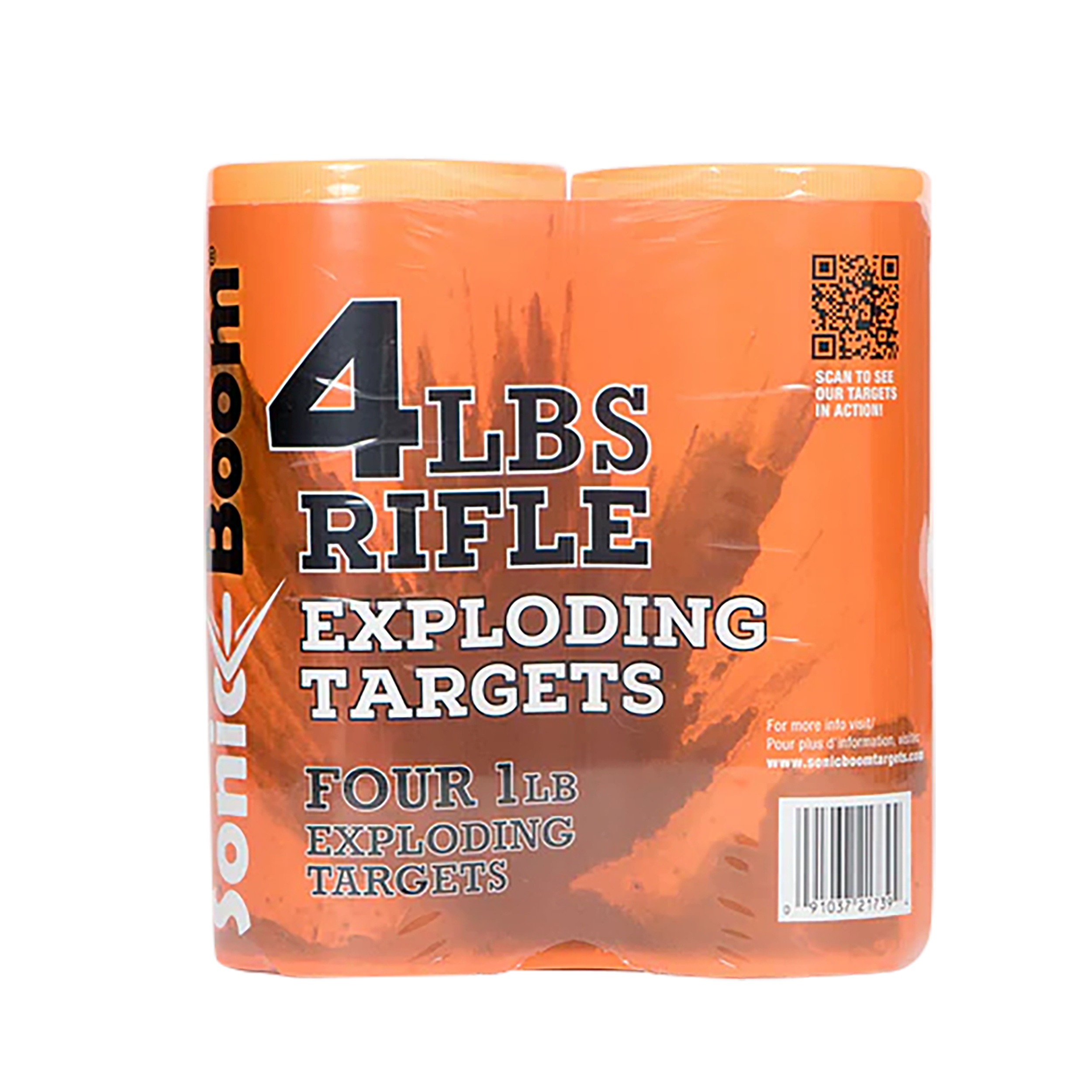 Sonic Boom/jerent SBT014P   Rifle Exploding Target 1 lb 4 Pack