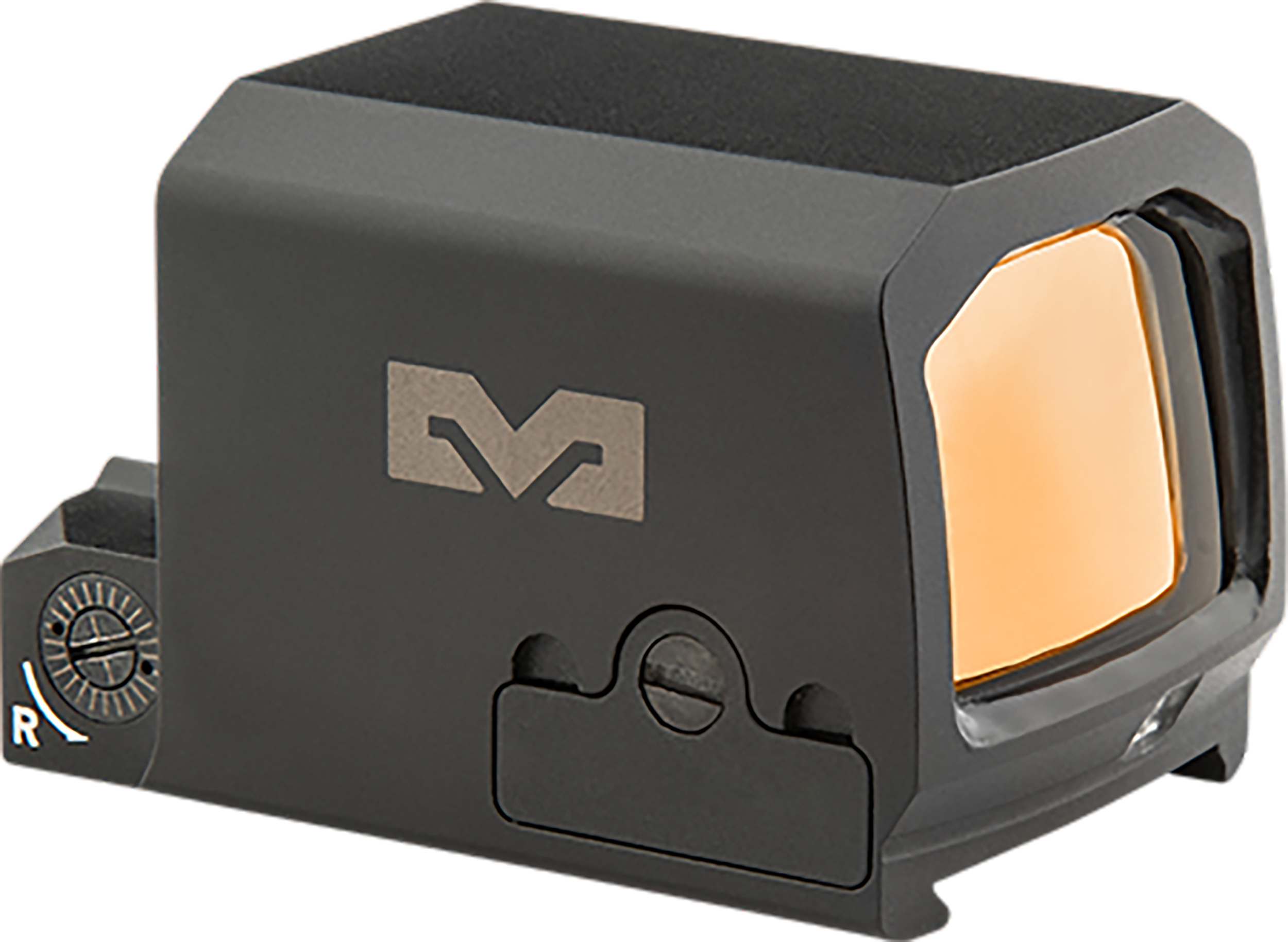 Meprolight USA 901141272 MPO PRO-F Black 1x, 3 MOA/33 MOA 3 MOA Red Dot/33 MOA Red Bullseye/Ring Multi Reticle Reticle