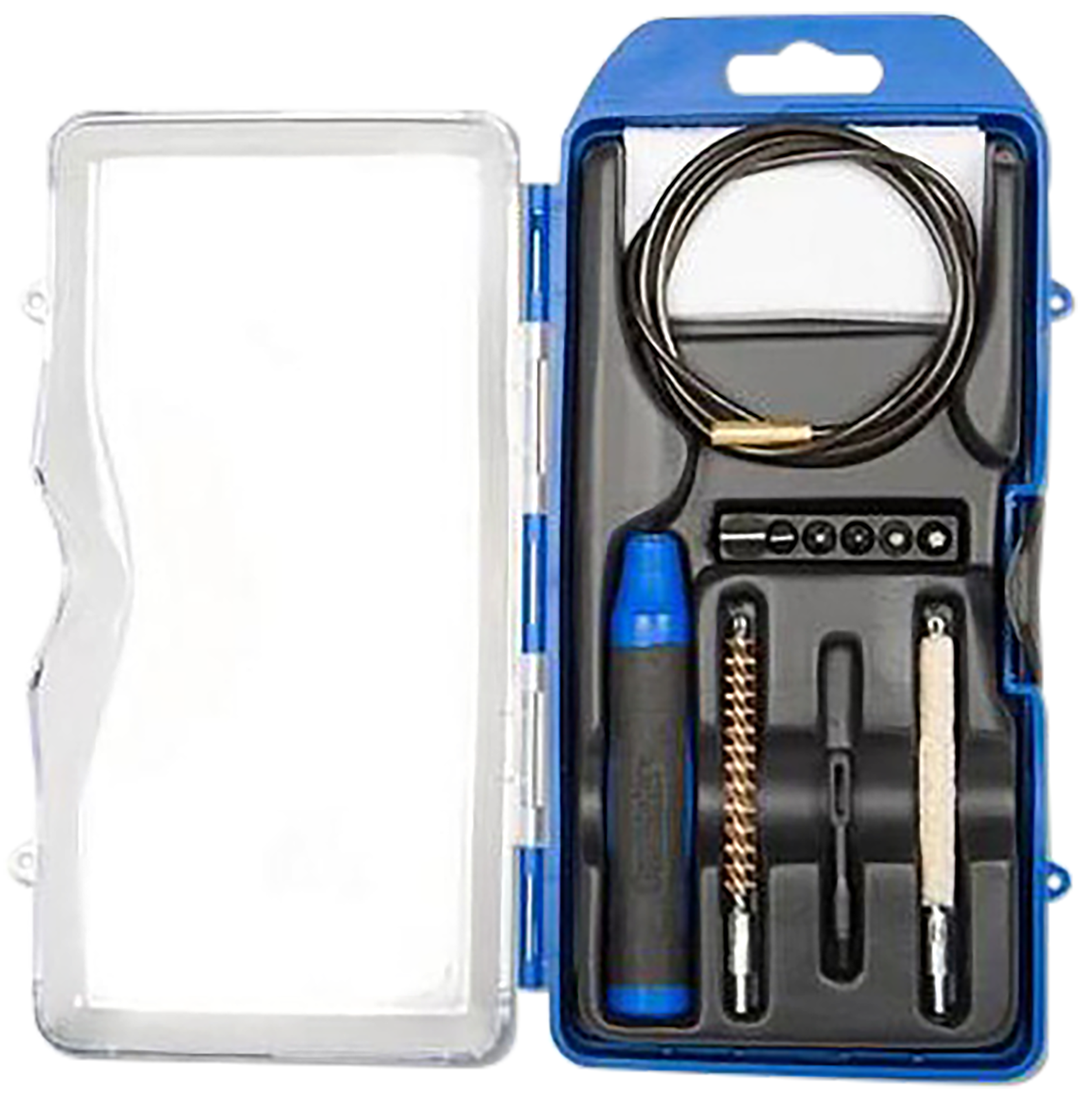 DAC GM22LR GunMaster Cleaning Kit 22 Cal Rifle/14 Pieces Black/Blue