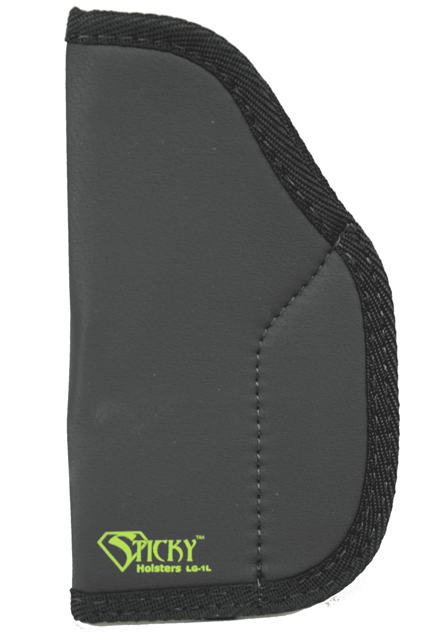 Sticky Holsters LG1L LG-1L  Black/Green Latex Free Rubber Fits 1911 Ambidextrous