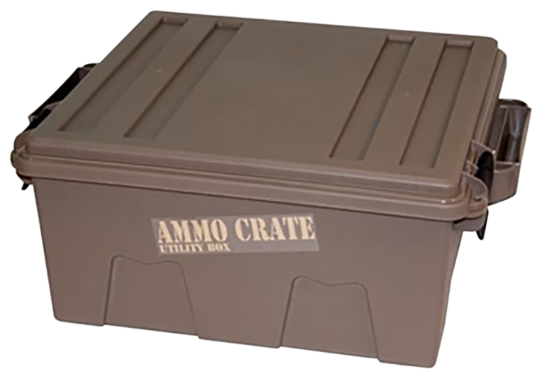 MTM Case-Gard ACR872 Ammo Crate Utility Box Dark Earth Polypropylene