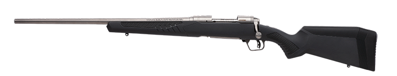 Savage Arms 57170 110 Storm Full Size 6.5 Creedmoor 4+1 22" Matte Button-Rifled Barrel, Matte Drilled & Tapped Stainless Steel Receiver, Adj AccuStock Matte Gray Synthetic Stock, Left Hand