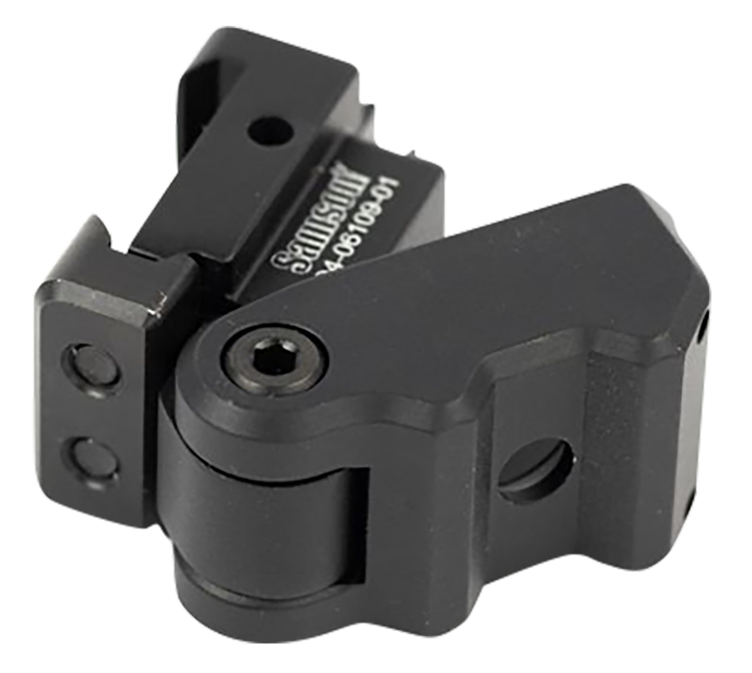 Samson 040611401 Picatinny Side Folding Stock Adapter  Black Anodized