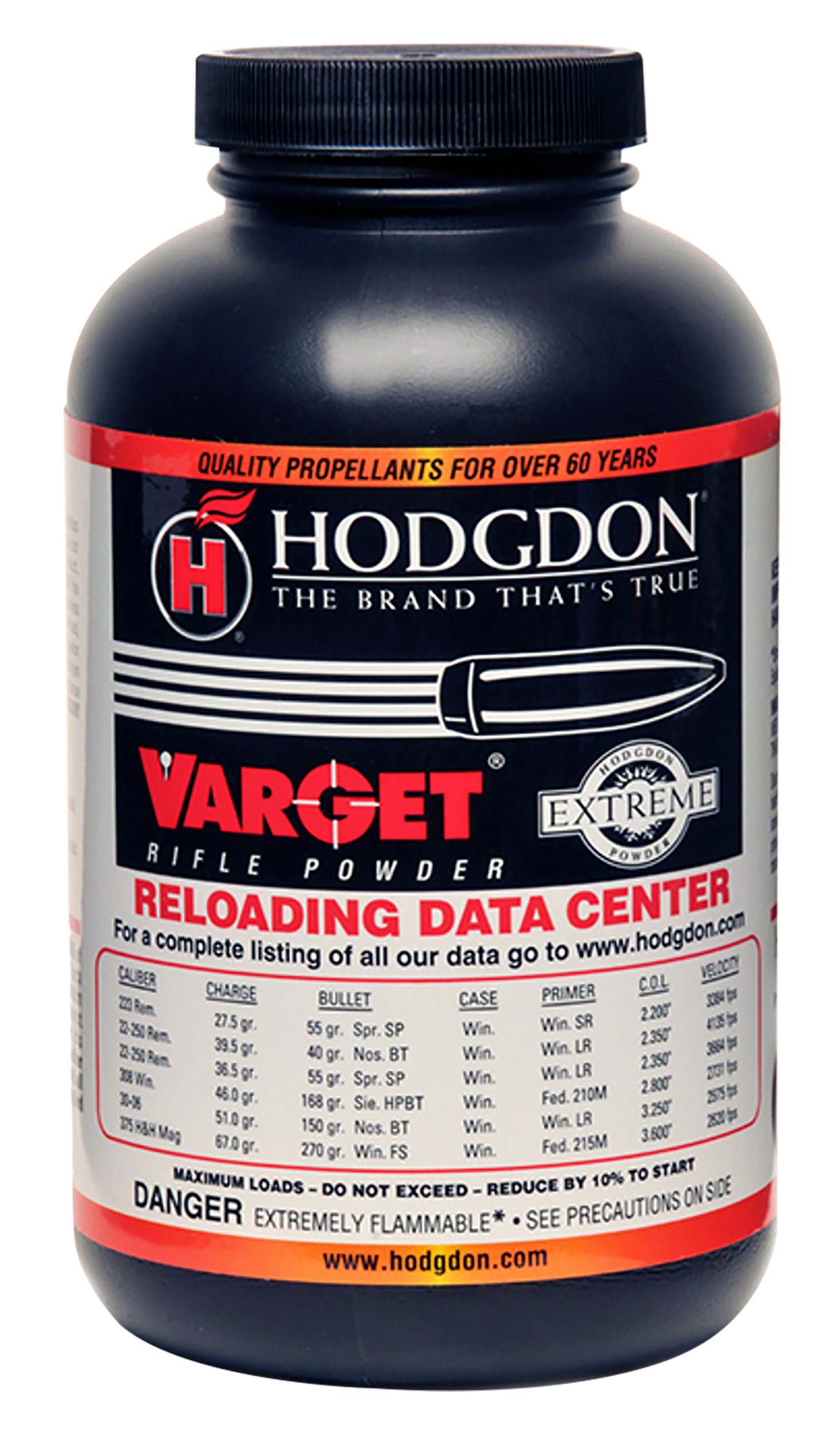 Hodgdon VAR1 Varget Rifle Powder Multi-Caliber 1 lb