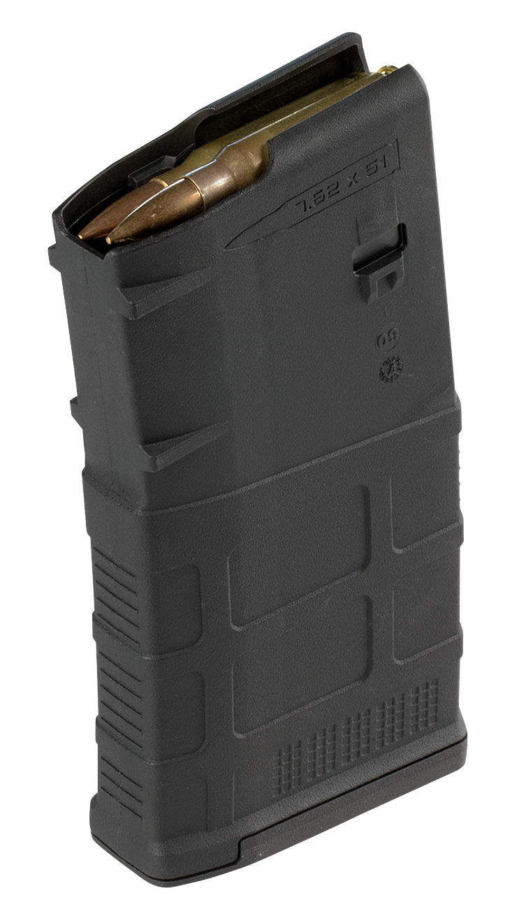 Magpul MAG291BLK PMAG GEN M3 20rd 308 Win/7.62x51mm NATO Fits AR-10/M110/SR25 Black Polymer