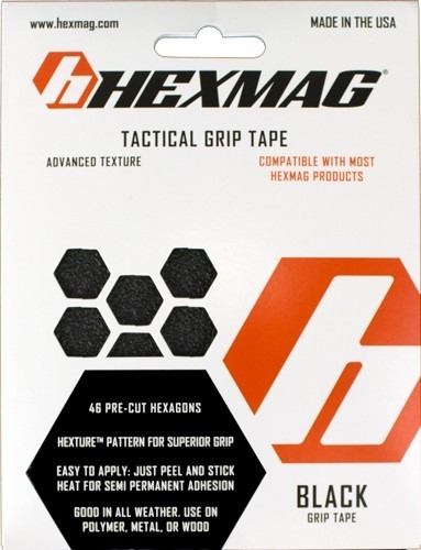HEXMAG BLACK GRIP TAPE 46 HEX SHAPES FOR HEXMAGS