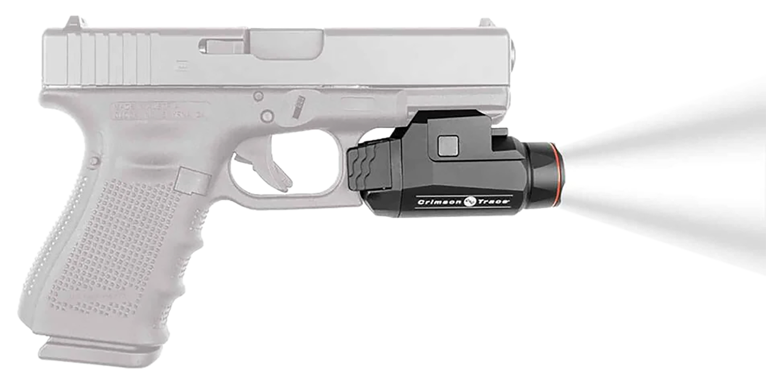 Crimson Trace 0182401 Rail Master 110/420 Lumens, White CREE XPL LED Bulb, Picatinny Rail Mount