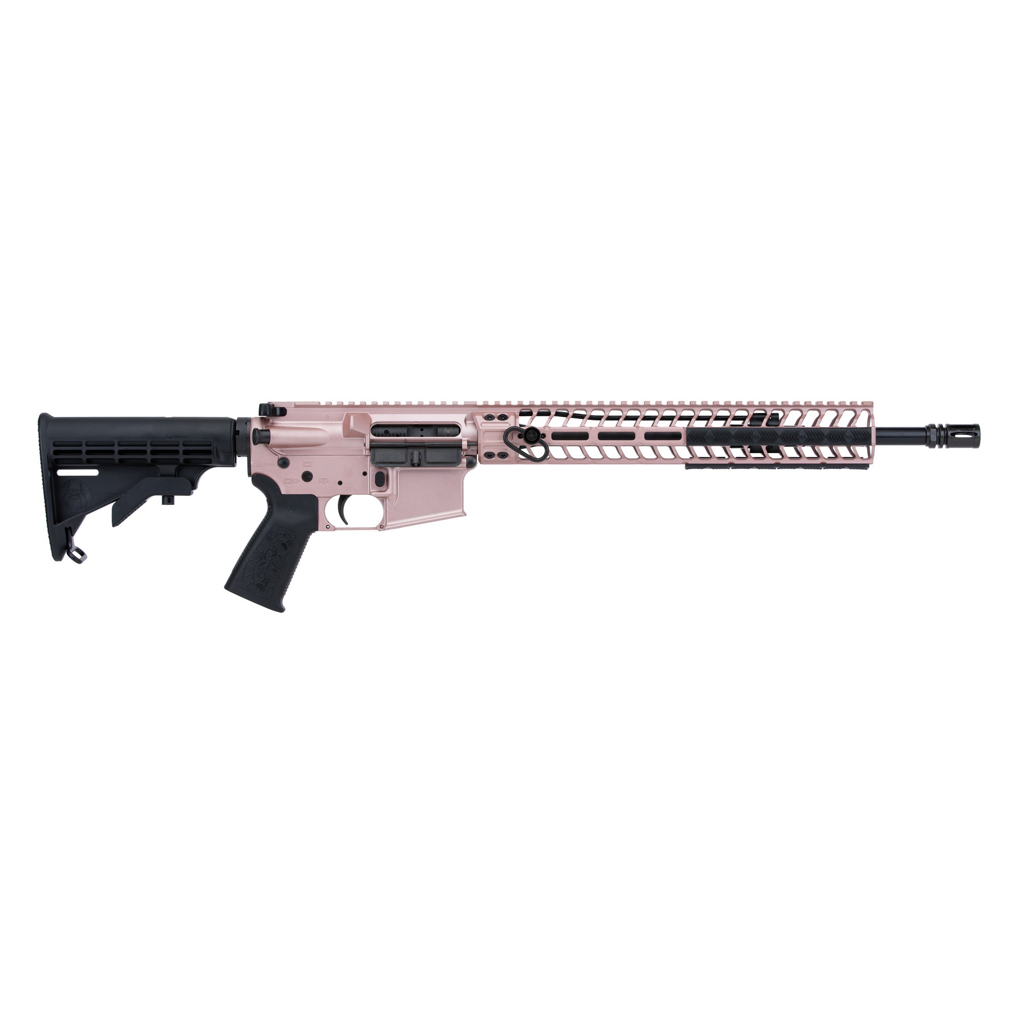SPIKE'S RFL 556 16" MD MLOK ROSE GLD