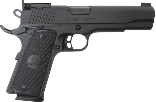 GIRSAN MC1911 MATCH GOV'T 45ACP ADJ. SGT BLACK<