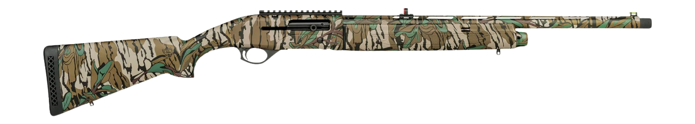 Mossberg 75811 SA  28 Gauge Semi-Auto 2.75" 4+1 22" Overall Mossy Oak Greenleaf Vent Rib Barrel, Receiver w/Picatinny Rail, Fixed Mossy Oak Greenleaf Synthetic Stock