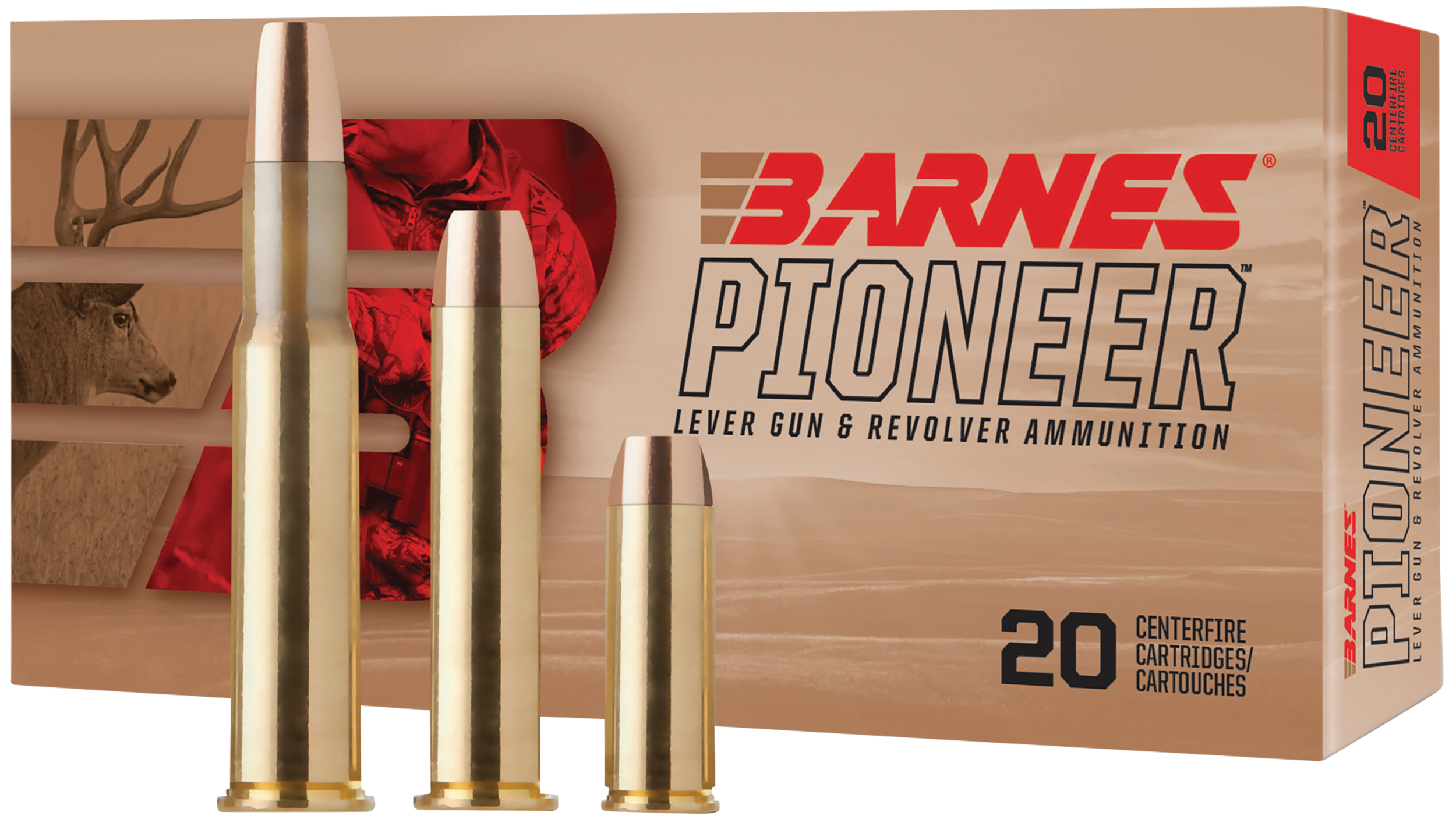 Barnes Bullets 32137 Pioneer  30-30Win 150gr 20 Per Box/10 Case