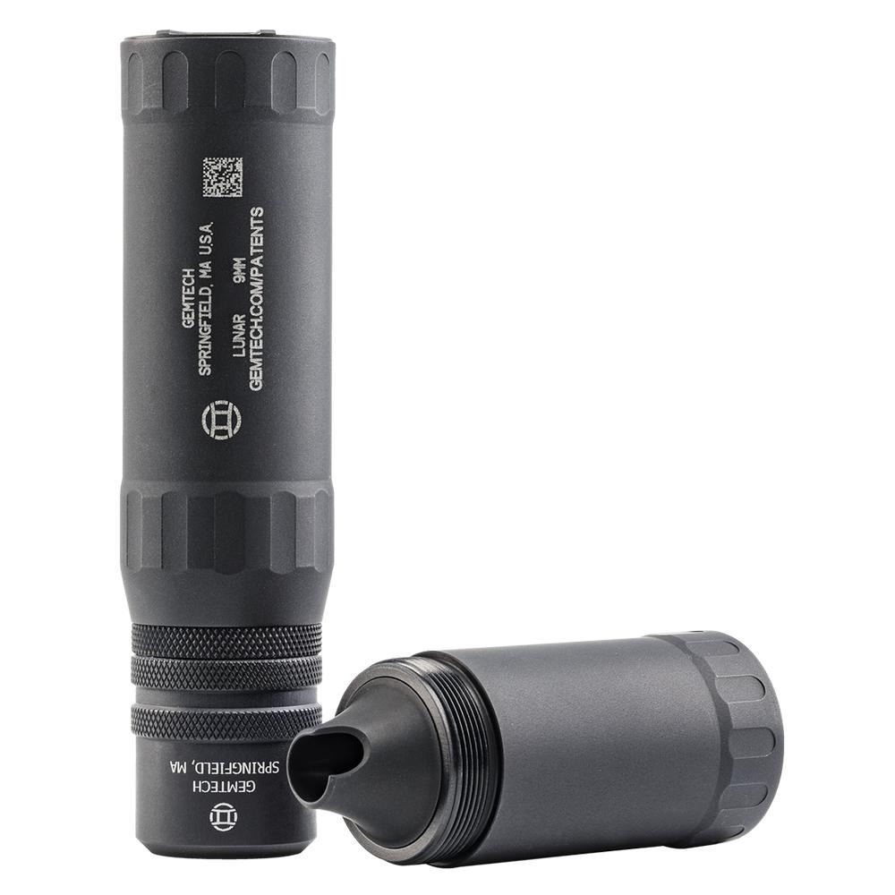 Gemtech Lunar 9QD 3 Lug Suppressor 9mm Luger USED