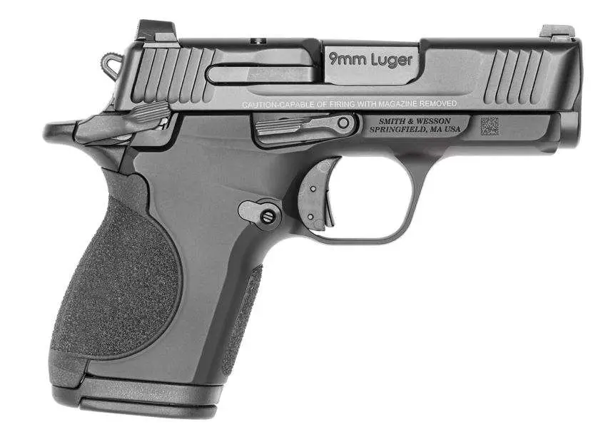 dSMITH & WESSON CSX 9 3.1" PSTL TS WHT DOT SIGHTS 10/12RD