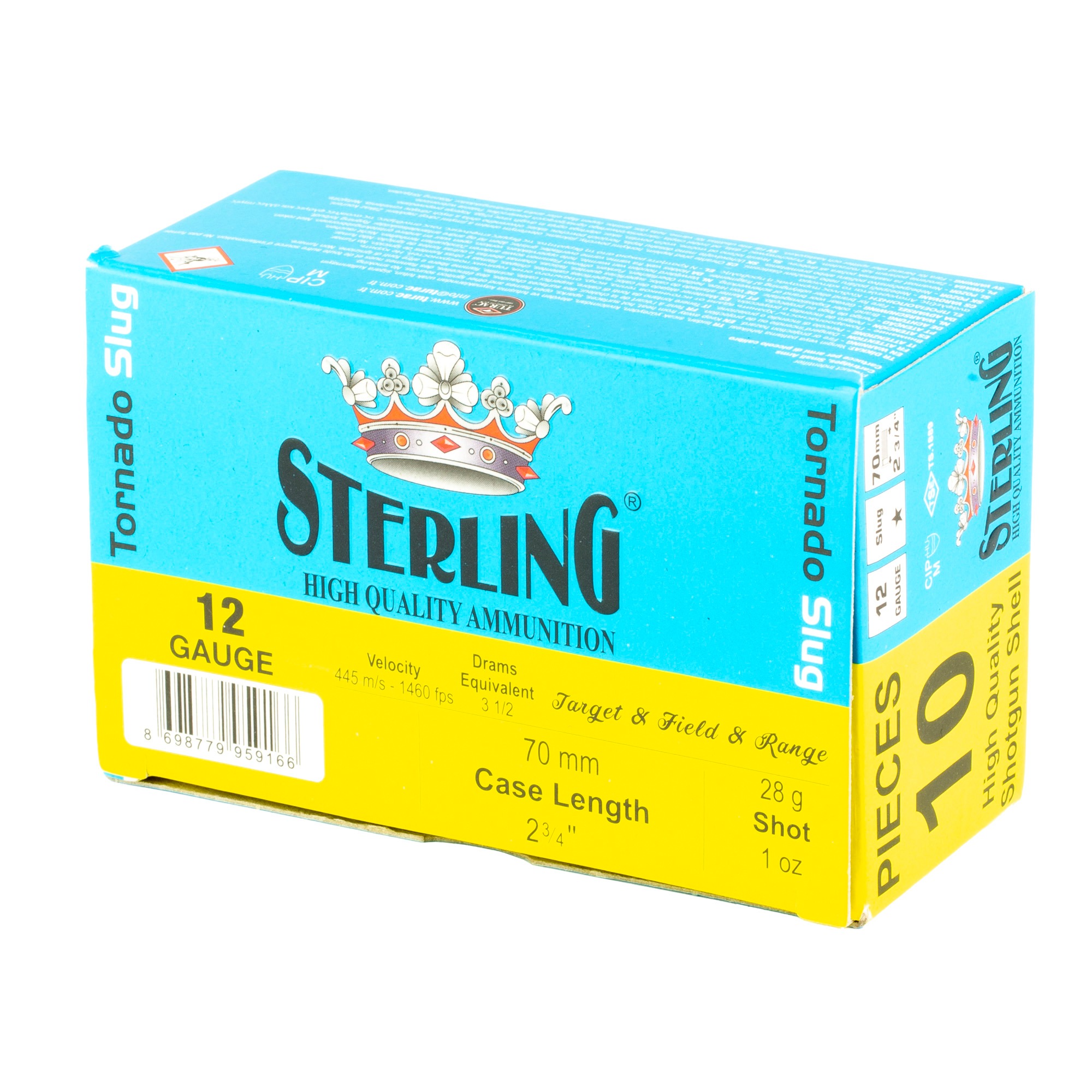 STERLING BG 12GA 2.75" SLUG 10/200
