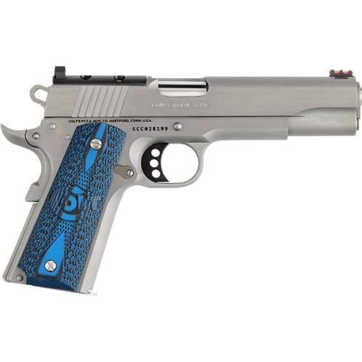 Colt Competition Optics-Ready Handgun .45 Auto 8rd Magazine 5" Barrel Stainless Finish DEMO