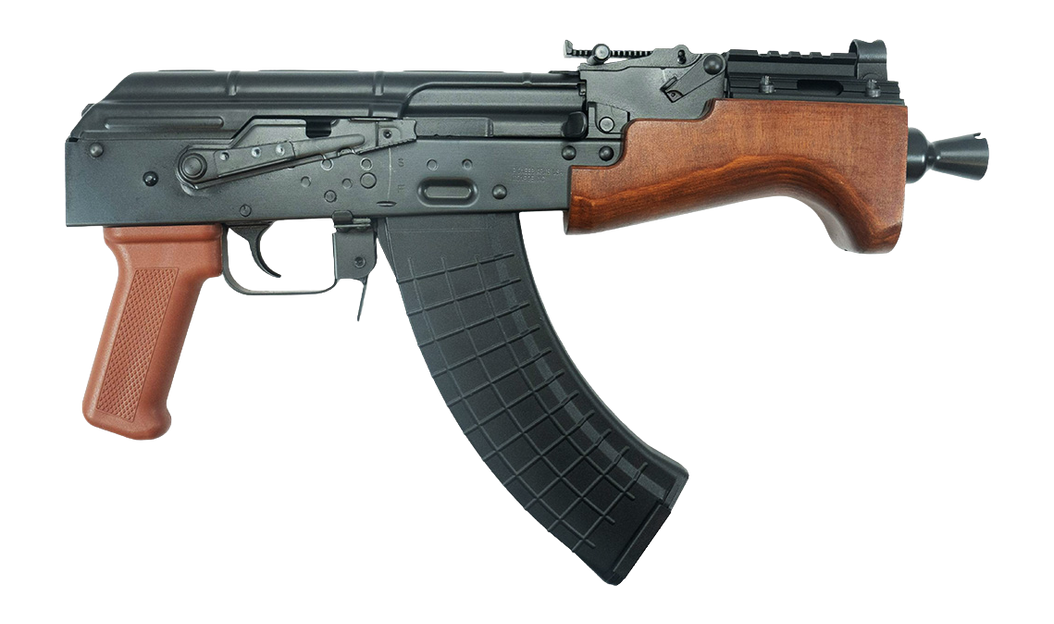 Pioneer Arms AK0031KW Micro Hellpup  7.62x39mm 30+1 7" Threaded Barrel