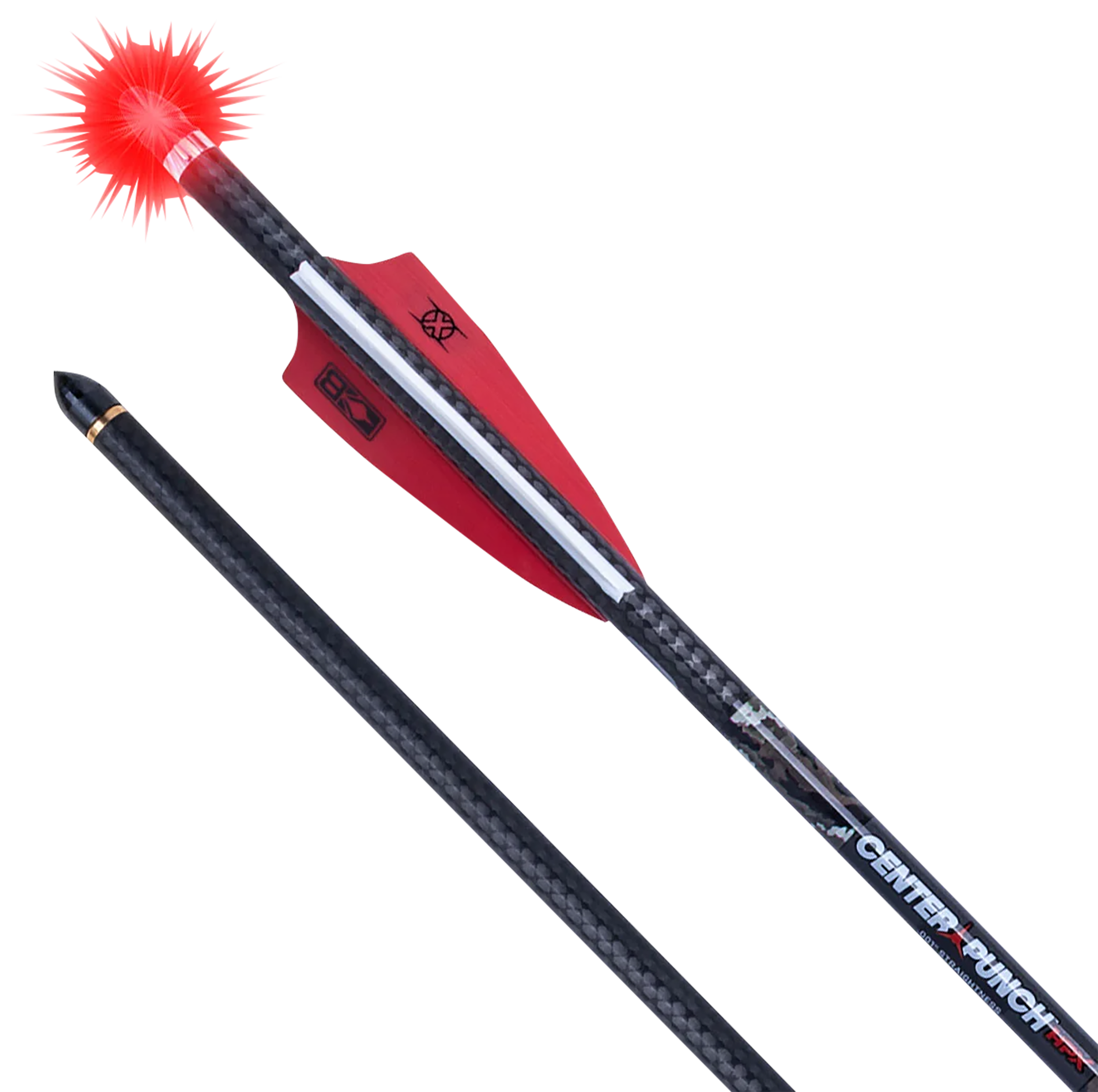 Tenpoint HEA7793 CenterPunch HPX Alpha Blaze Carbon 20" .001 Straightness Red
