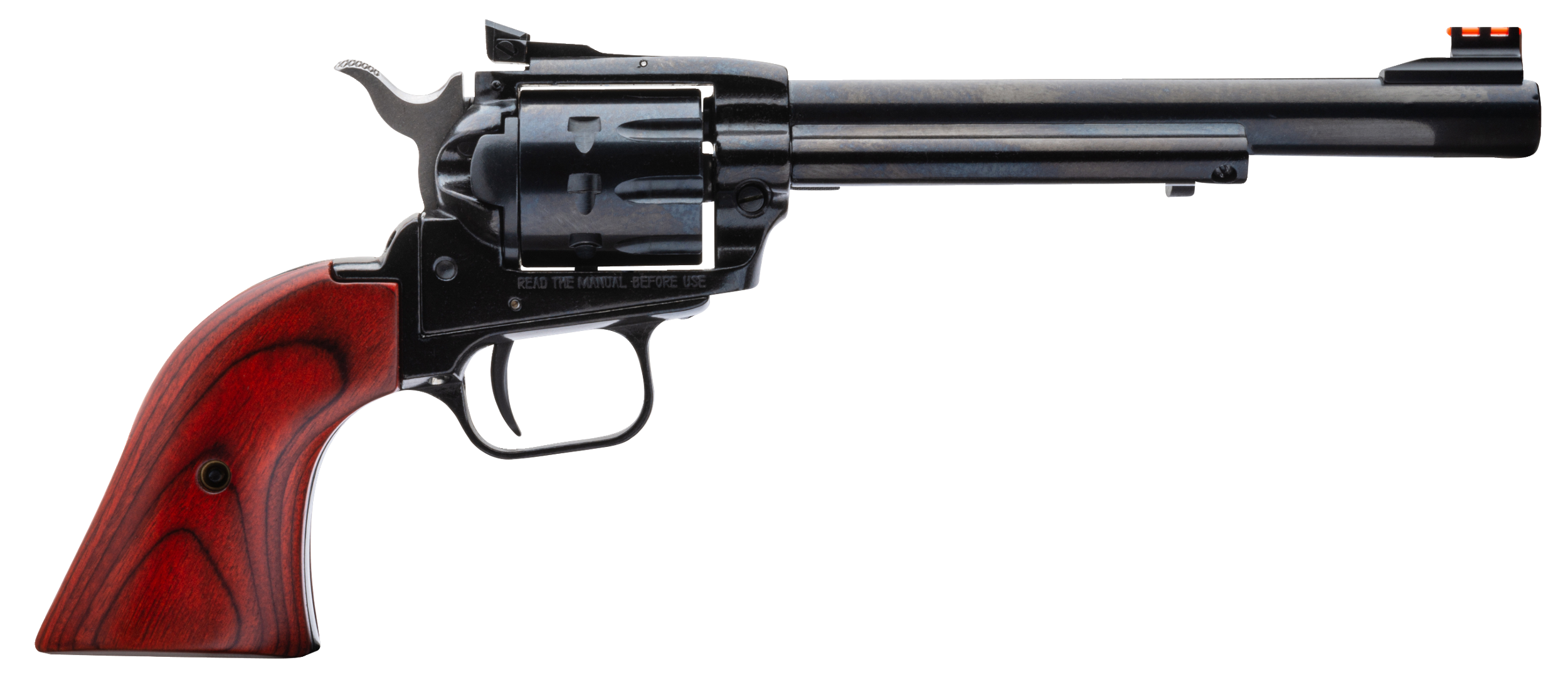 Heritage Mfg RR22999MB6AS Rough Rider 22 LR 22 WMR 9 Shot, 6.50" Black Steel Barrel, Black Zinc Alloy Frame, Black Cylinder, Cocobolo Grip, Hammer/Thumb Safety, Exposed Hammer