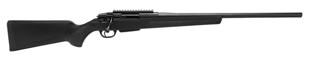 Stevens 18823 334  Full Size 308 Win 3+1 20" Button Rifled Carbon Steel Barrel, Matte Black Carbon Steel Receiver w/Integrated Recoil Lug, Matte Black Synthetic Stock, Scope Mount, Right Hand