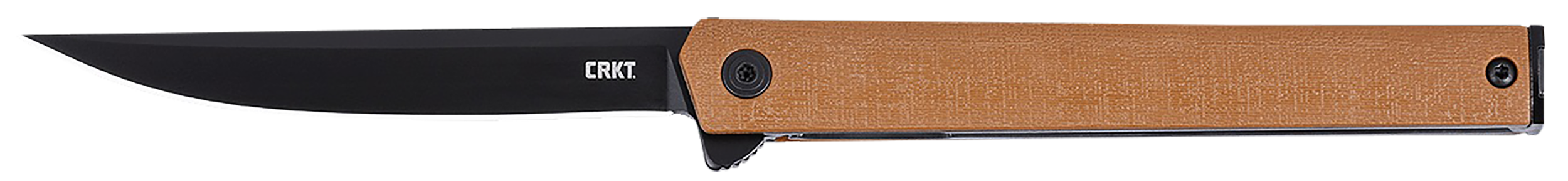 CRKT 7097DK CEO  3.35" Folding Plain Brown