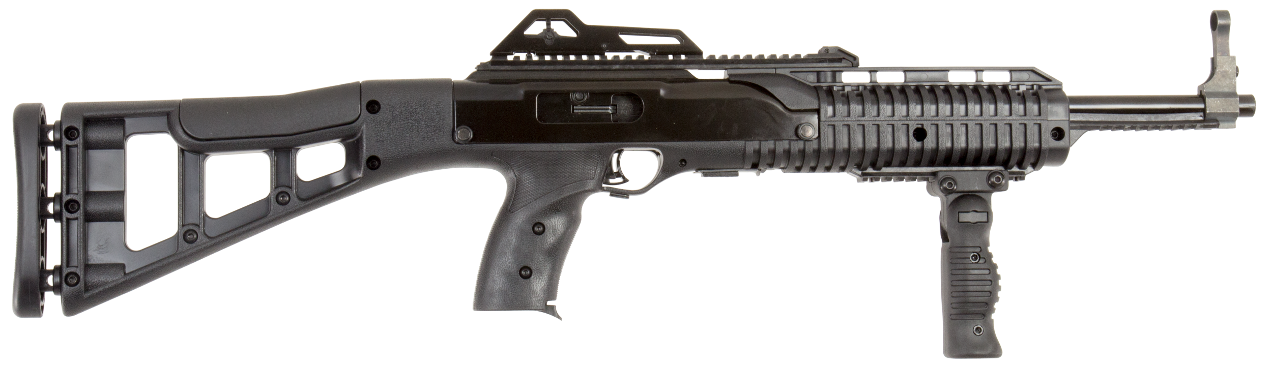 Hi-Point 3895TSFGT1 3895TS Carbine 380 ACP 10+1 16.50" Threaded Barrel, Black Metal Finish, Black All Weather Skeletonized Stock, Black Polymer Grip