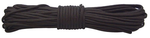 RED ROCK 550 PARACHUTE CORD 100 FEET BLACK
