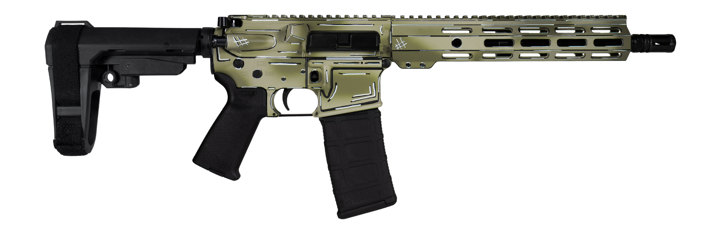 Shark Coast Tactical Anime-15 5.56 NATO 10.5" 30rd Pistol