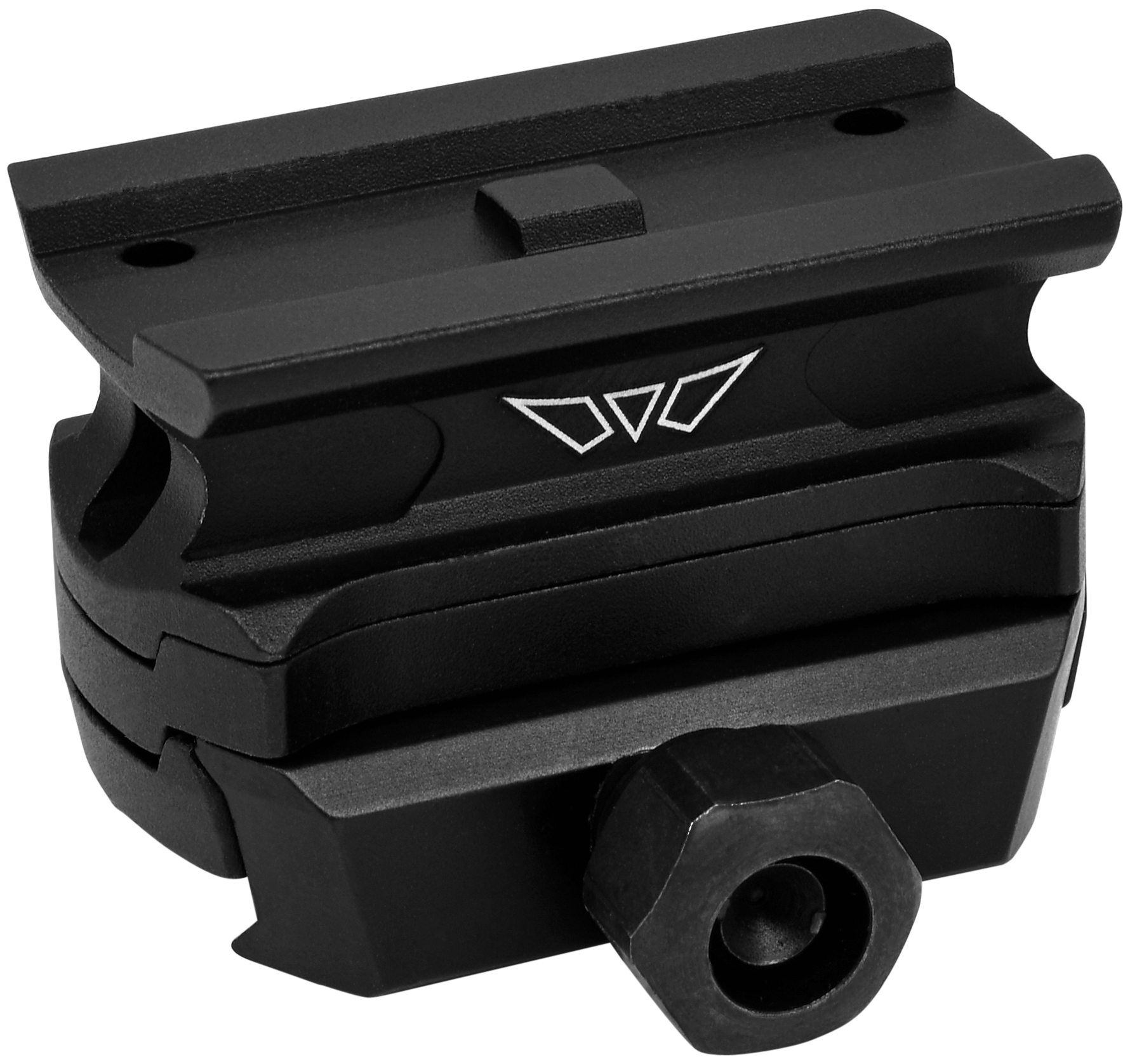 Warne 6101M Red Dot Riser Tactical Black Anodized