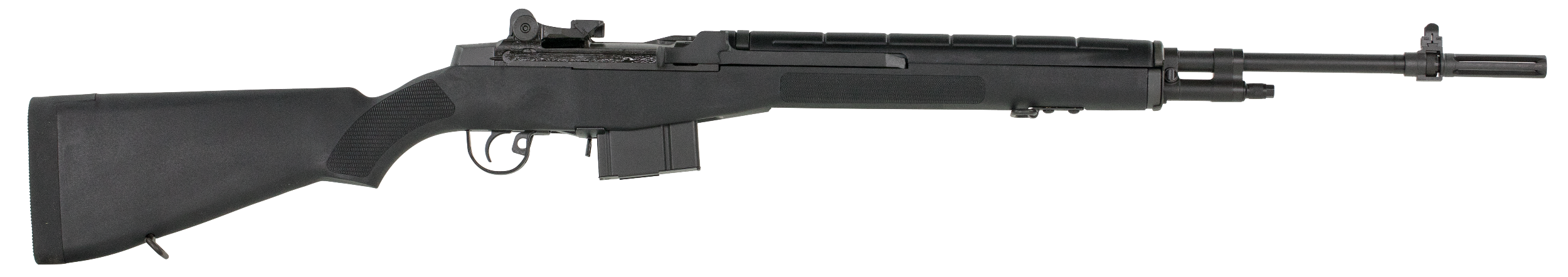 Springfield Armory MA9226 M1A Loaded 308 Win/7.62x51mm 10+1 22" Black Parkerized Medium National Match Barrel, Black Parkerized Steel Receiver, Black Synthetic Fixed Stock