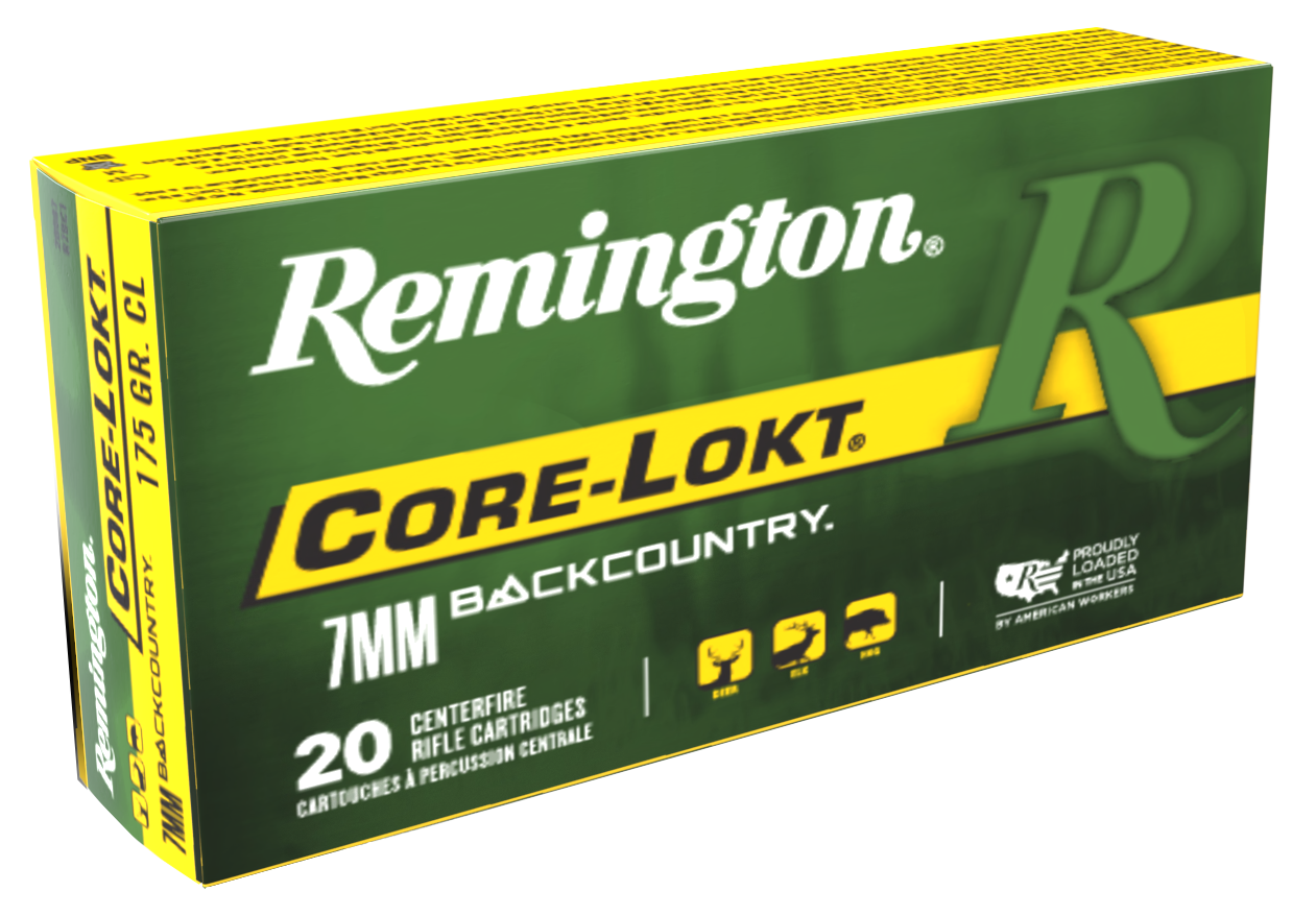 Remington Ammunition 28987 Core-Lokt 7mmBC 175gr 20 Per Box/10 Case